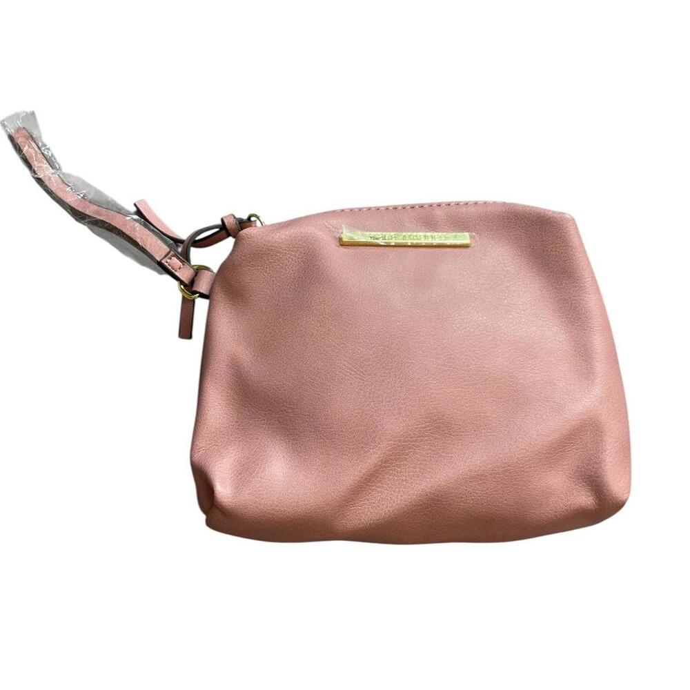 Steve Madden NWOT pink wristlet pouch